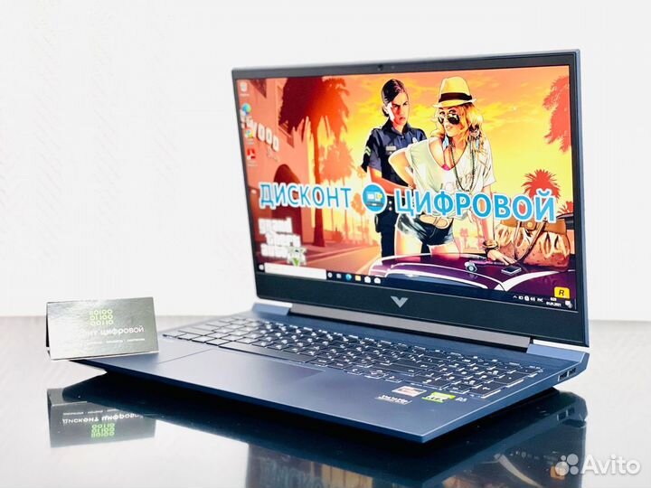 Game/HP Victus Ryzen 5-5600H/16Gb/512/rtx3050ti