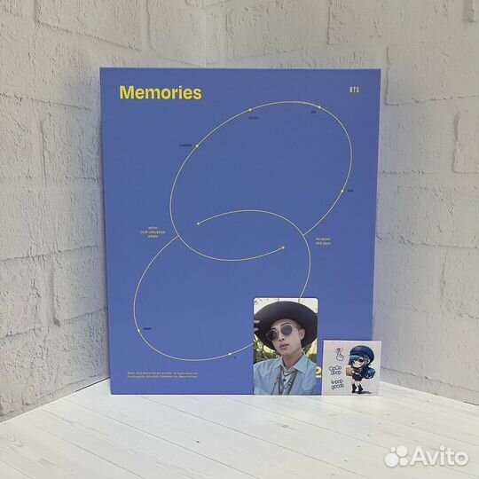 BTS - Memories of 2021 (DVD) с картой Намджуна