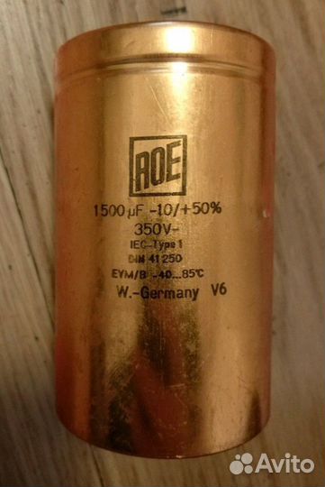 Редкие конденсаторы ROE