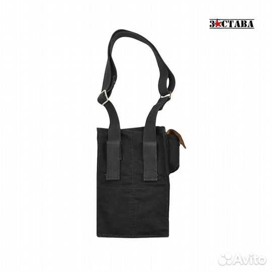 Сумка для 4-х магазинов рпк74 чёрная (изд. 6Ш51)