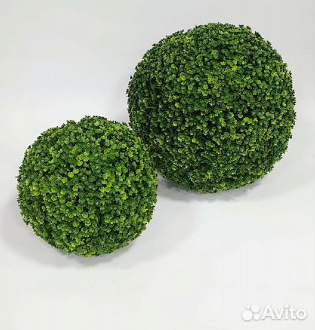 Искусственный самшит, шар самшит