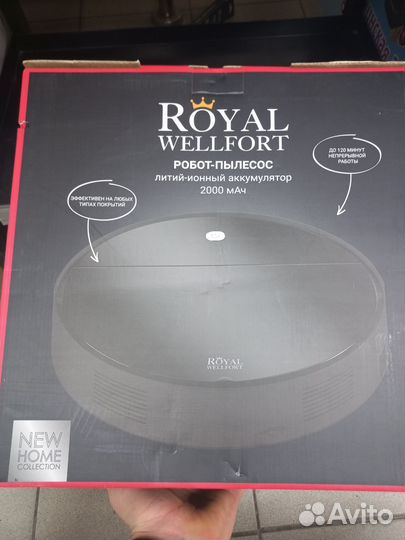 Робот пылесос royal wellfort