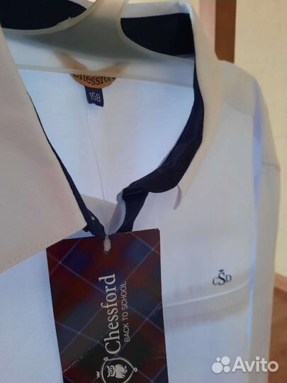 Рубашка белая 140 146 158