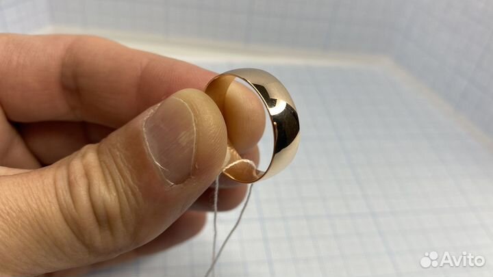 Обручальное кольцо 16.5