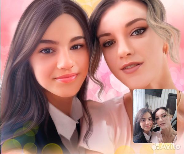 Фото на холсте