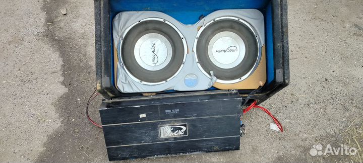 Сабвуфер и усилитель kicx