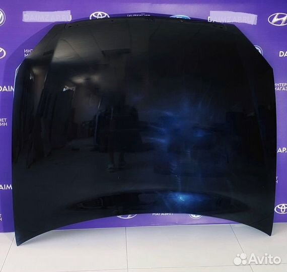 Капот Лада Приора цвет космос