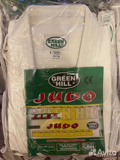 Кимоно для дзюдо десткое 140, 160, 180