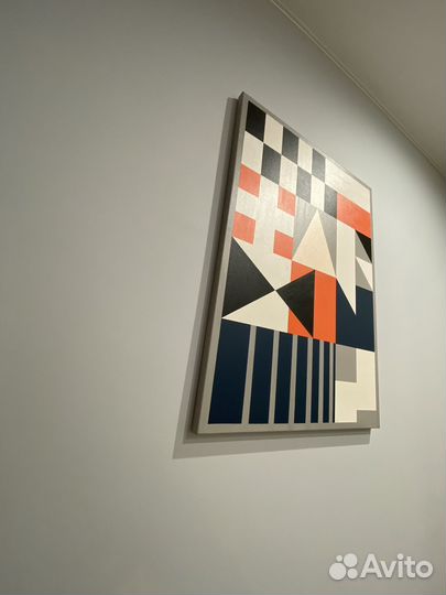 Интерьерное панно на холсте абстракция