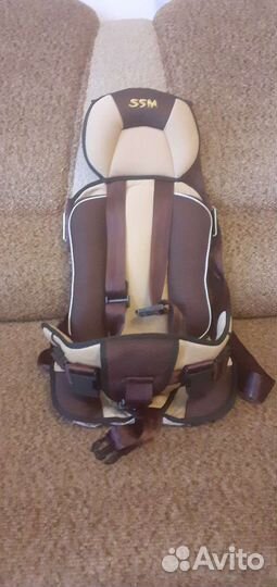 Детское автокресло мягкое