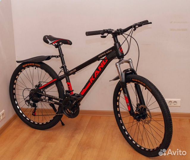 Велосипед горный подростковый 24 колеса на спицах
