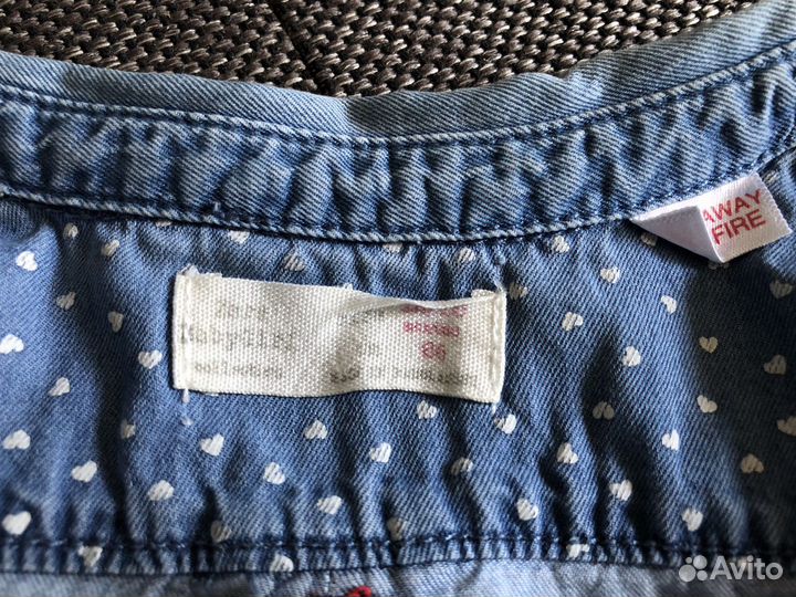 Джинсовая рубашка