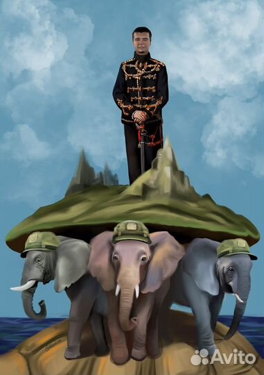 Портерт/шарж по фото