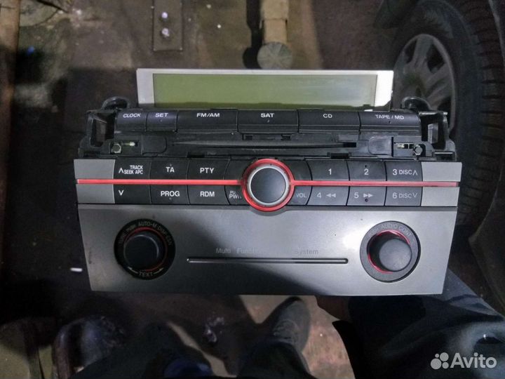 Штатная магнитола мазда 3 бк