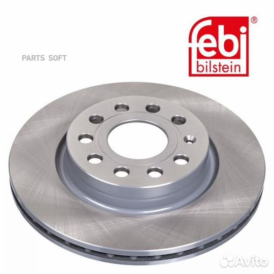 Febi 22904 диск тормозной