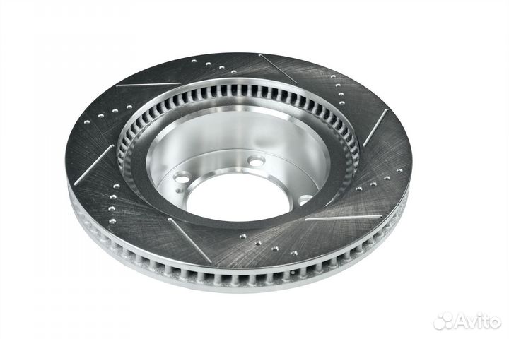 Усиленные передние тормозные диски LC200 LX570