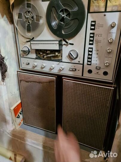 Катушечный магнитофон Ростов 102