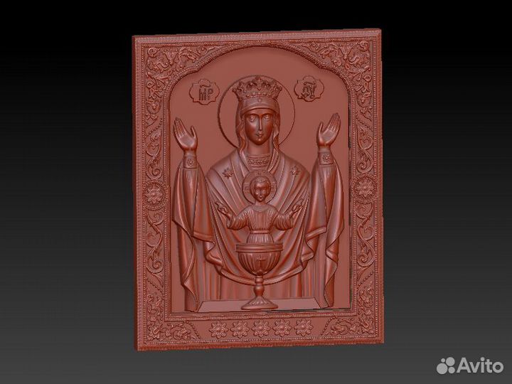 Иконы.Кресты.Ангелы.Киоты (чпу stl макеты)