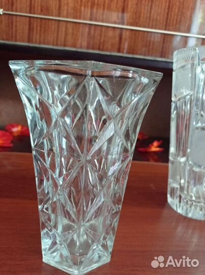 Ваза Кружки хрусталь СССР винтаж