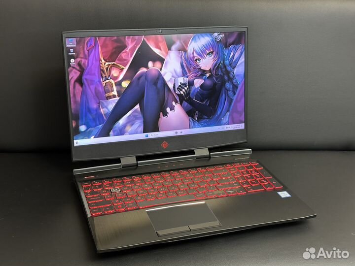 Игровой HP omen RTX2060/ i5-8300H/ SSD+HDD