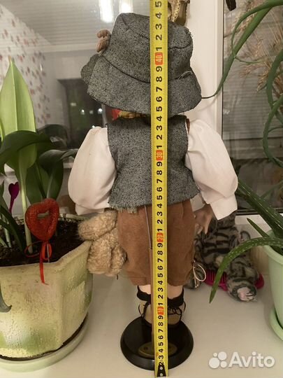 Кукла фарфоровая коллекционная большая