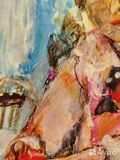 Картина Девочка с персиками Интерпретация