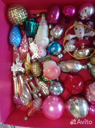 Елочные игрушки СССР