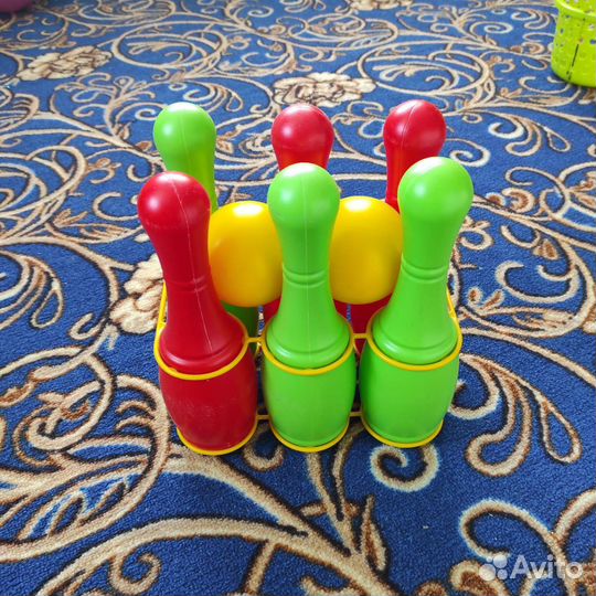 Кегли детские
