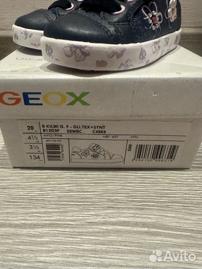 Кроссовки кеды geox 11,5 см