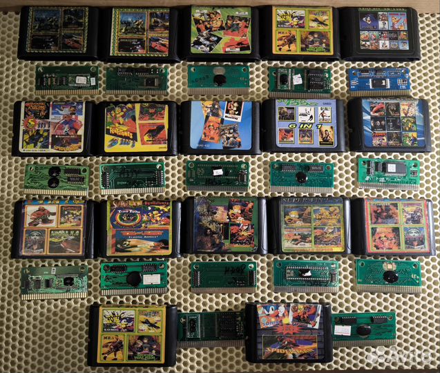 Картриджи для приставки Sega-Сега