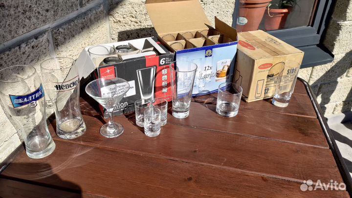 Бокалы и стаканы