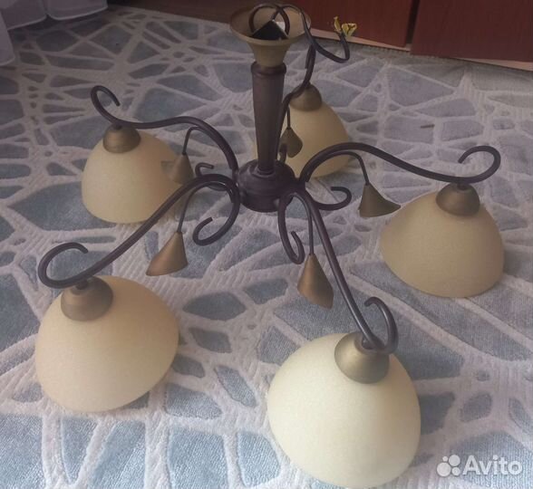 Люстра потолочная бу