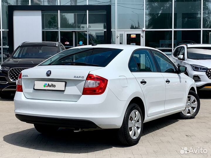 Skoda Rapid 1.6 AT, 2017, 189 614 км