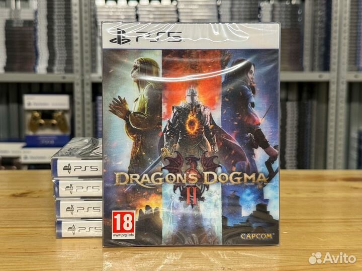 Диск Dragons Dogma 2 PS5 Lenticular (новый)