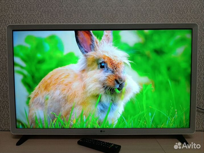 Белый SMART TV, Wi-Fi, LG 32 дюйма Full HD