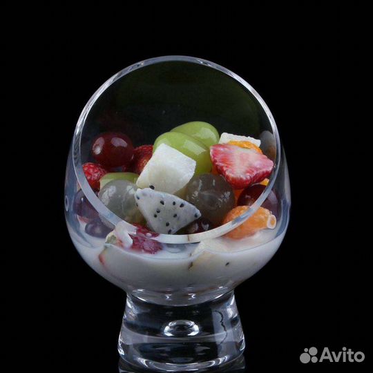 Хрустальная десертница/креманка/розетка