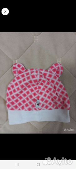 Шапка весна для девочки