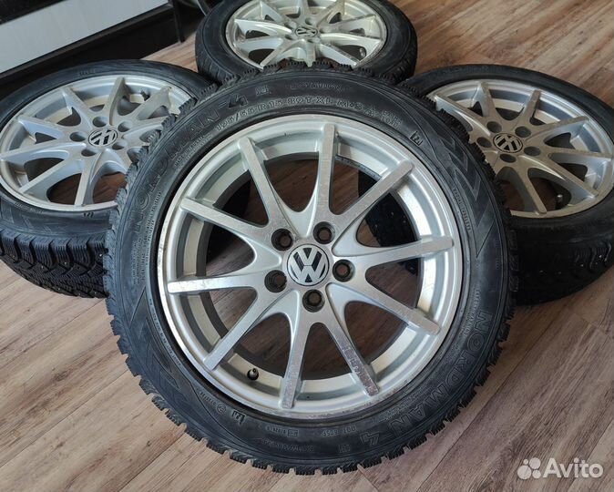 Polo, golf 4, rapid, fabia. R15. 5х100. 195/55/15