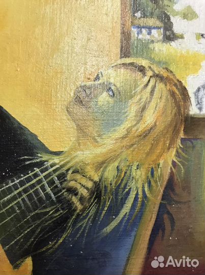 Картина «Муза как дыхание Жизни» Андреев 2003г