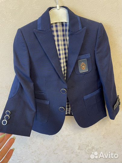 Пиджак для мальчика 92