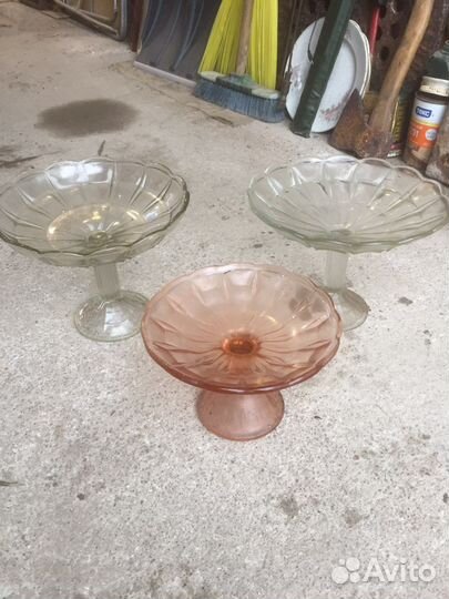 Винтажные фруктовницы, конфетницы