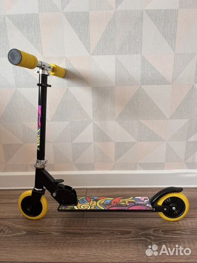 Самокат снегокат 2 в 1