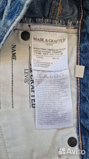 Джинсы Levi's made & crafted 25