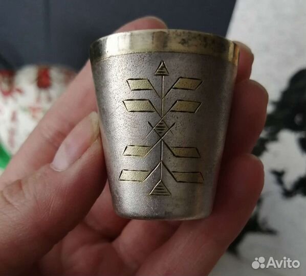 Набор для крепких напитков СССР мельхиор