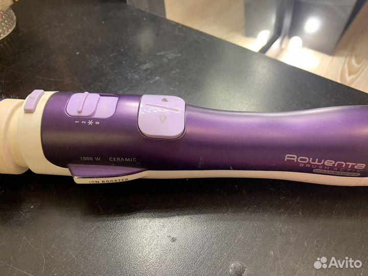 Фен щетка rowenta
