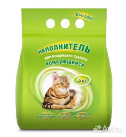 Наполнитель комкующийся для туалета кошек NO name