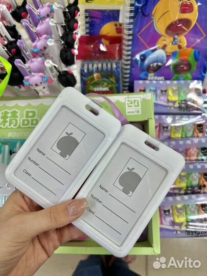 Картхолдер бейдж hello kitty kuromi