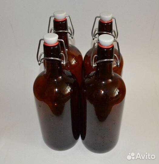 Бутылка с бугельной пробкой 1 л