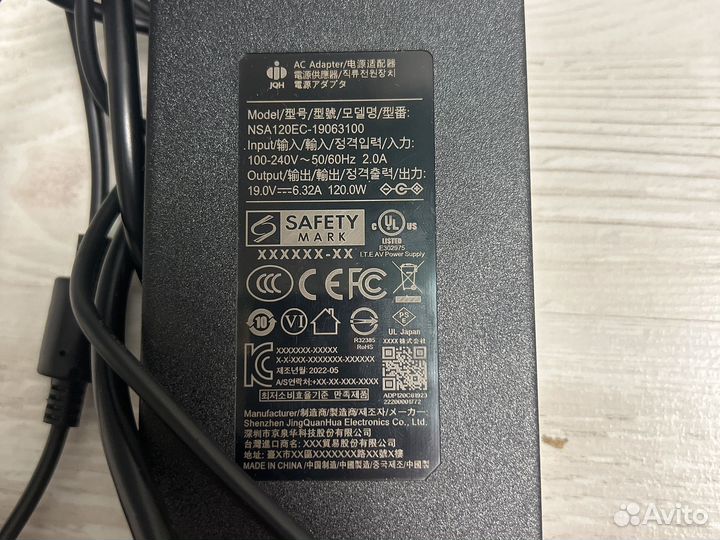 Блок питания 19v