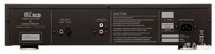 Musical Fidelity M2S CD Black